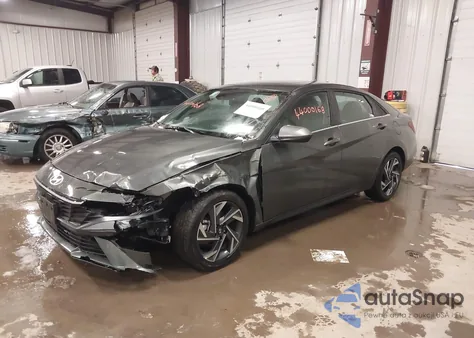 2025 Hyundai Elantra Sel Convenience from USA, damaged, VIN KMHLS4DG7SU009050